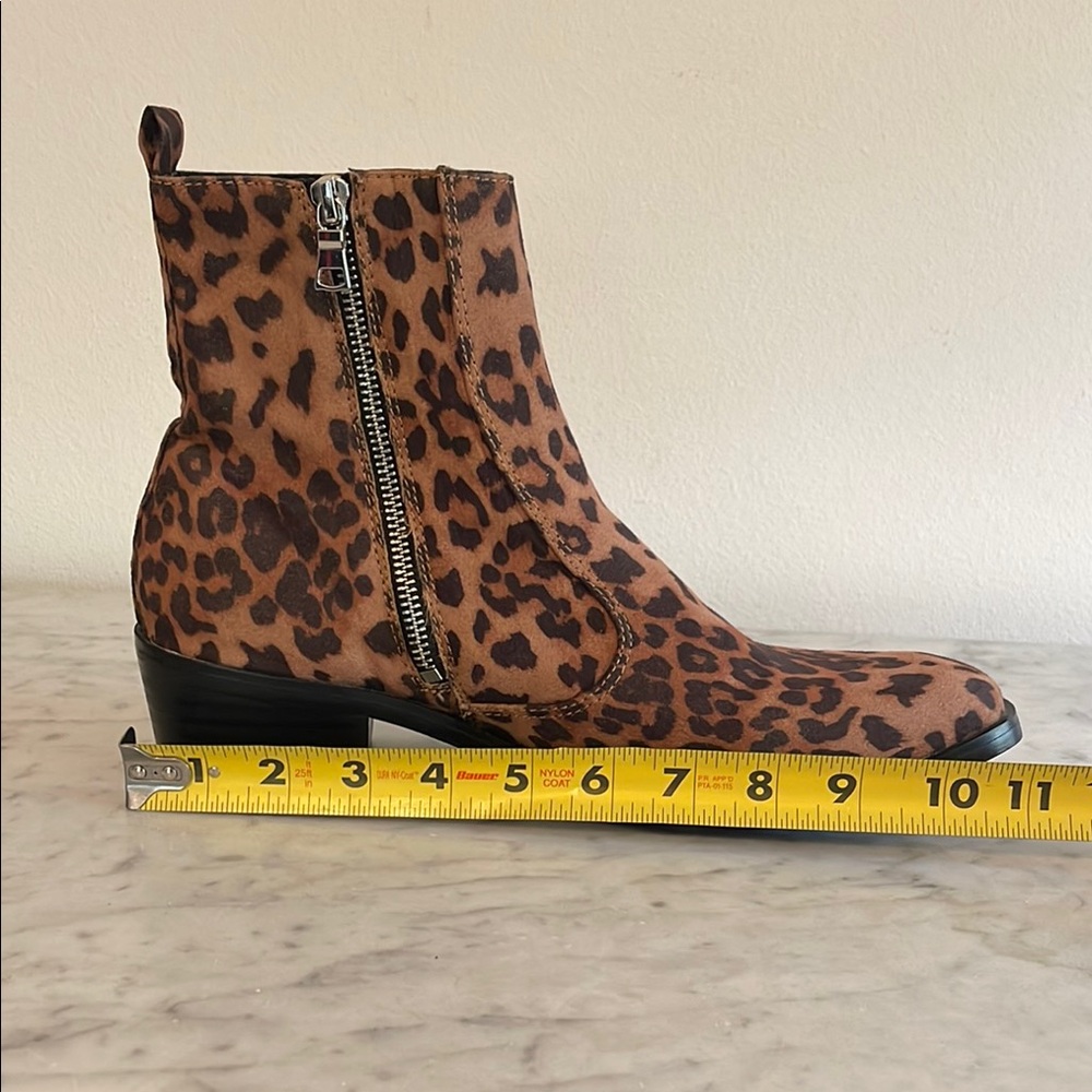 Straight To Hell Vegan Richards Leopard Boot NWT Men’s Sz 9 - Picture 12 of 12